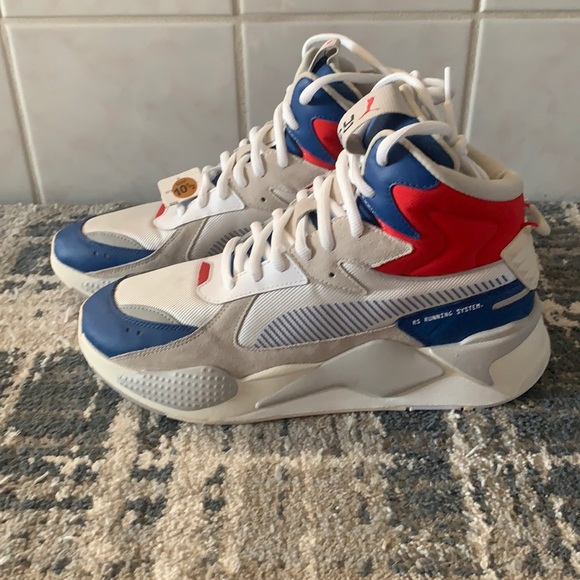 Puma Other - SAMPLE Puma RS high top cell Melo kid super usa mtv captain America 10.5